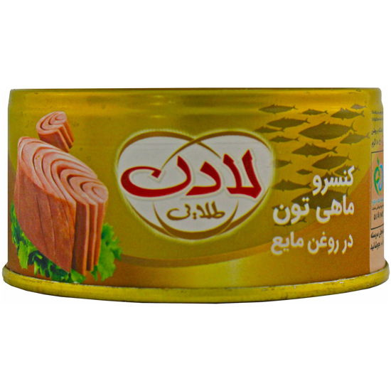 تصویر از کنسرو ماهی تن لادن 180 گرم روغن گیاهی