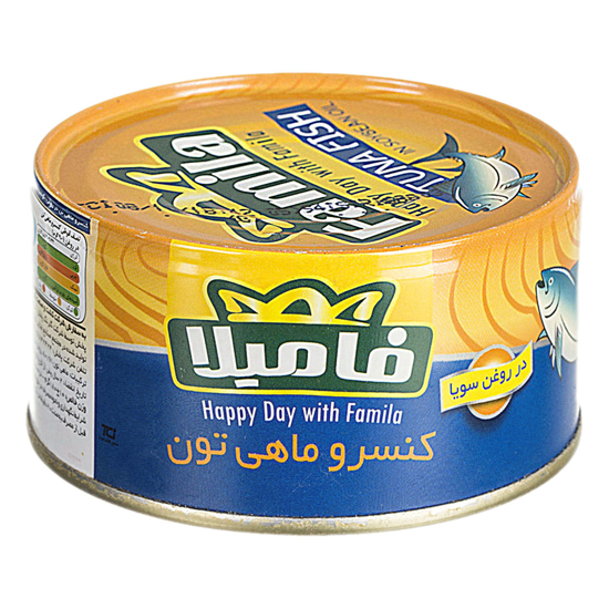 تصویر از کنسرو تن ماهی فامیلا  180 گرم ( هوور و گیدر )