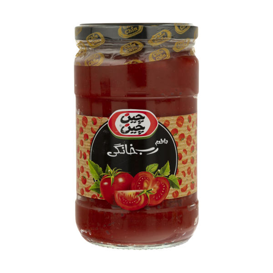 تصویر از رب چین چین 700 گرم خانگی شیشه ای مشکی