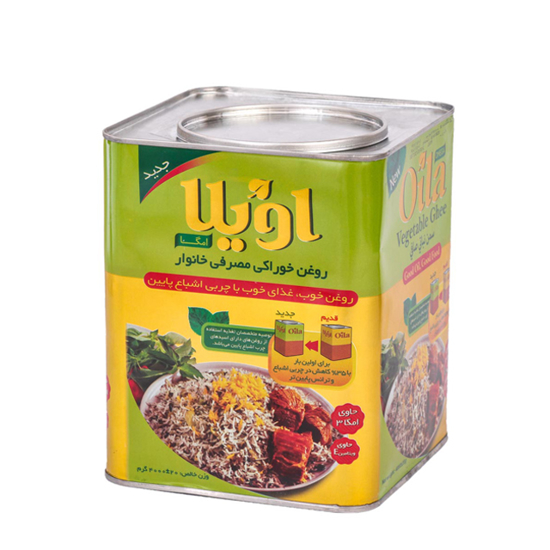 تصویر از روغن جامد اویلا 4000 گرم فلزی