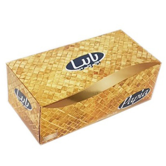 تصویر از دستمال کاغذی پاپیا سه لایه 300 برگ جعبه ای