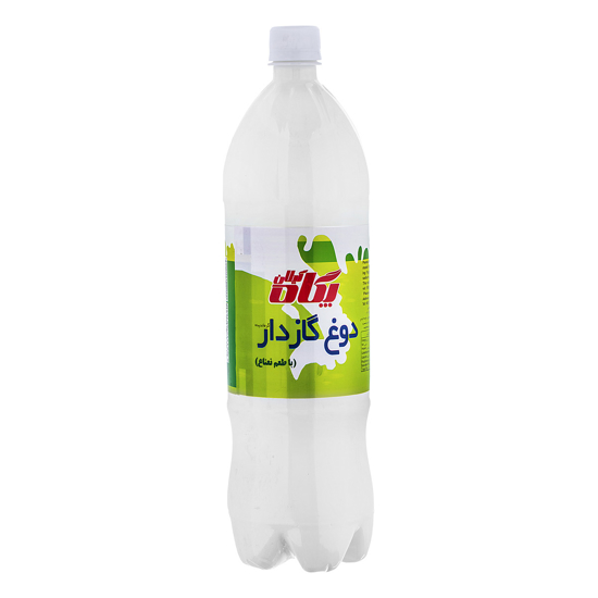 تصویر از دوغ پگاه بطری 1/5 لیتری گازدار نعناع