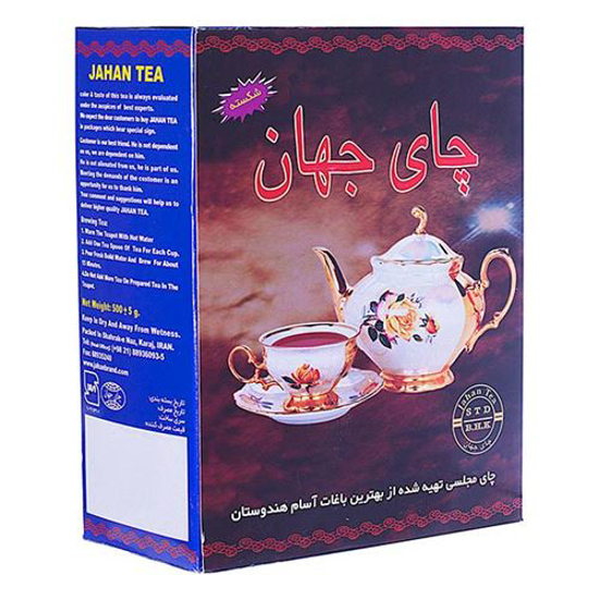 تصویر از چای جهان 500 گرم مجلسی آسام