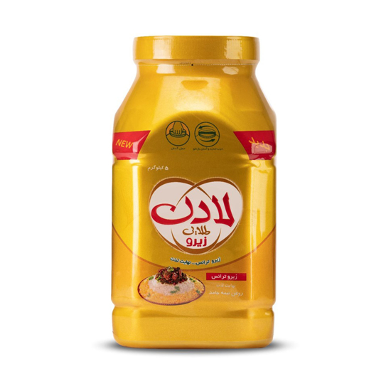 تصویر از روغن جامد لادن طلایی 5 کیلوگرم - پت