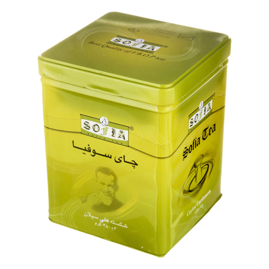 تصویر از چای سوفیا 450 گرم شکسته - هل دار سبز
