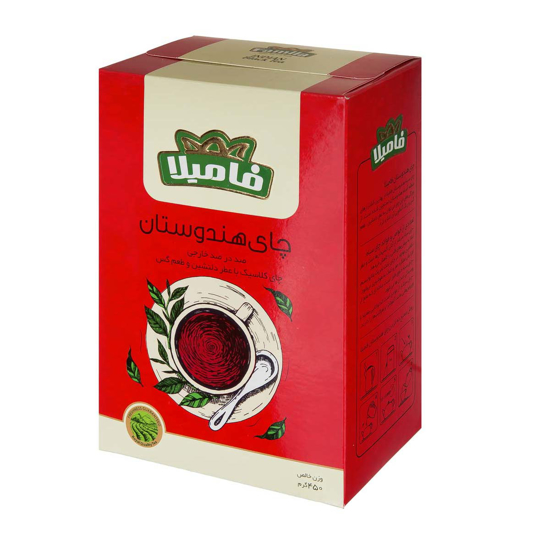 تصویر از چای شکسته فامیلا 450 گرم کلکته قرمز