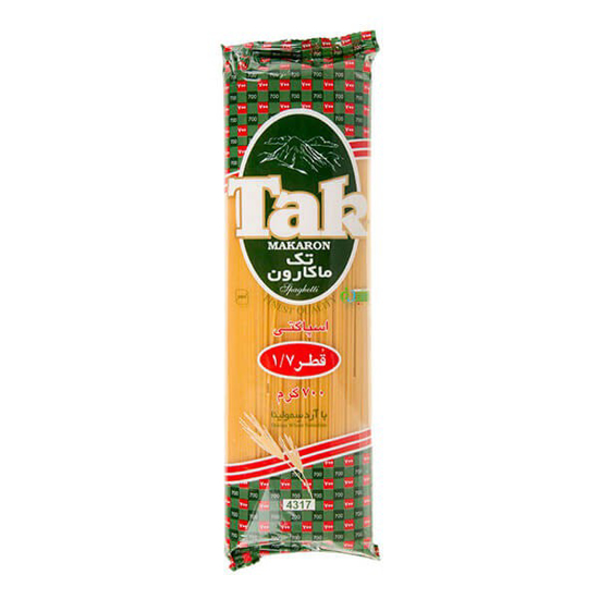 تصویر از اسپاگتی تک ماکارون 700 گرم ، 1/7
