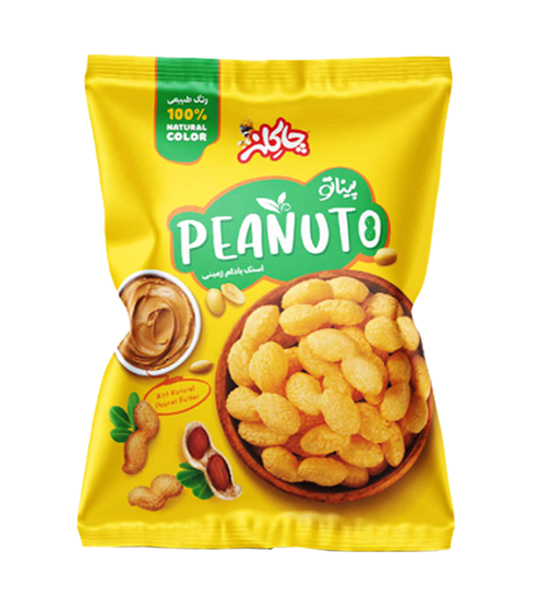 تصویر از اسنک بادام زمینی پیناتو چاکلز 30 گرم
