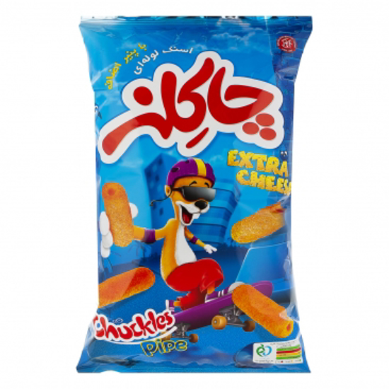 تصویر از اسنک چاکلز لوله ای 60 گرم