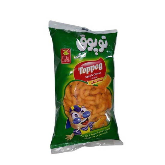 تصویر از اسنک توپوق نمکی آناتا 80 گرم میگ