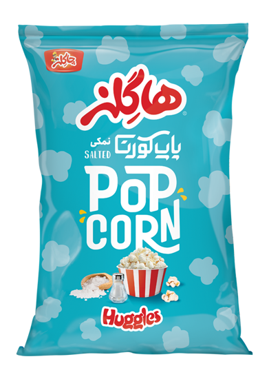 تصویر از پاپ کرن هاگلز چاکلز 20 گرم نمکی